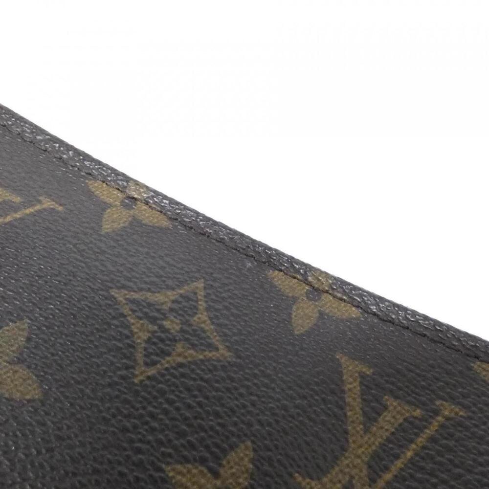 LOUIS VUITTON Brown Monogram Pouch - Picture 6 of 10